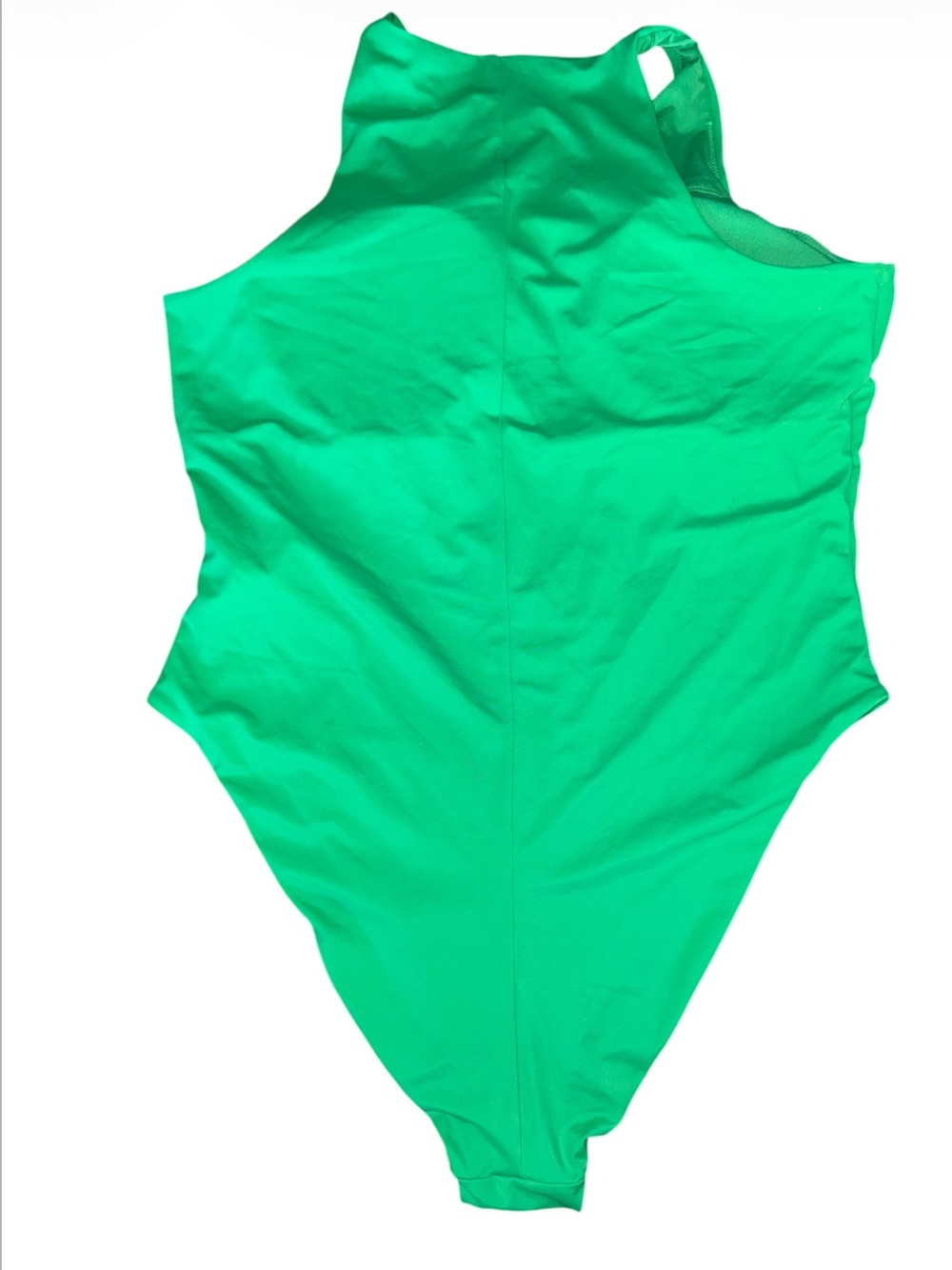 Fabletics Green Zip Front One Piece Swimsuit XL NWT Athletic Swim - Picture 7 of 13